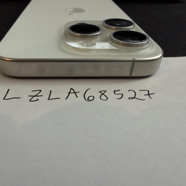 Apple iPhone 15 Pro - Unlocked, 512 GB, White, A2848