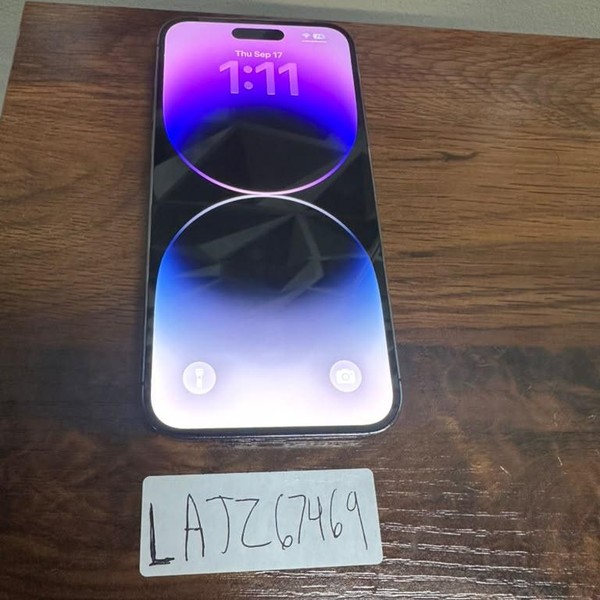 Apple iPhone 14 Pro Max - Unlocked, 128 GB, Purple, A2651