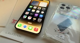 Mint
													Apple iPhone 14 Pro Max - Unlocked, Gold, 128 GB, A2651, photo 2 of 11