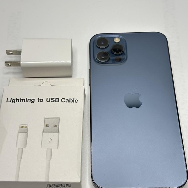 Apple iPhone 12 Pro - Unlocked, 128 GB, Pacific Blue, A2341