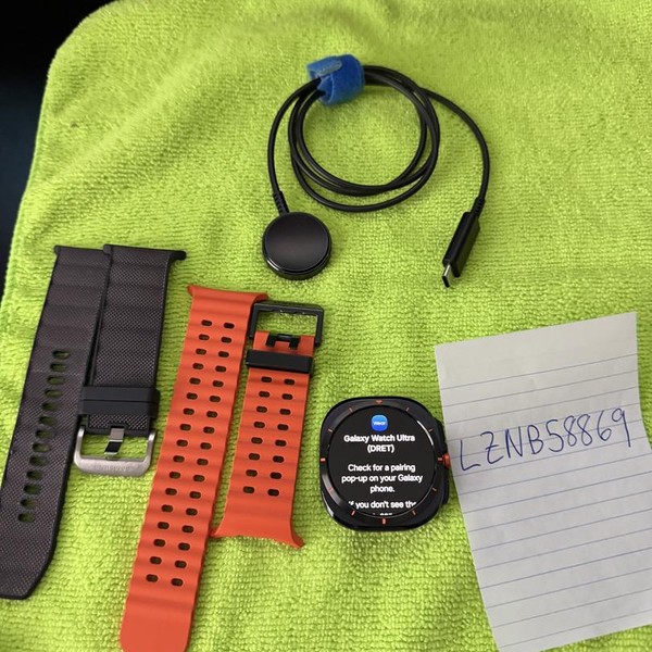 Samsung Galaxy Watch Ultra (2025) - Unlocked, Titanium Gray, SM-L705, 47mm