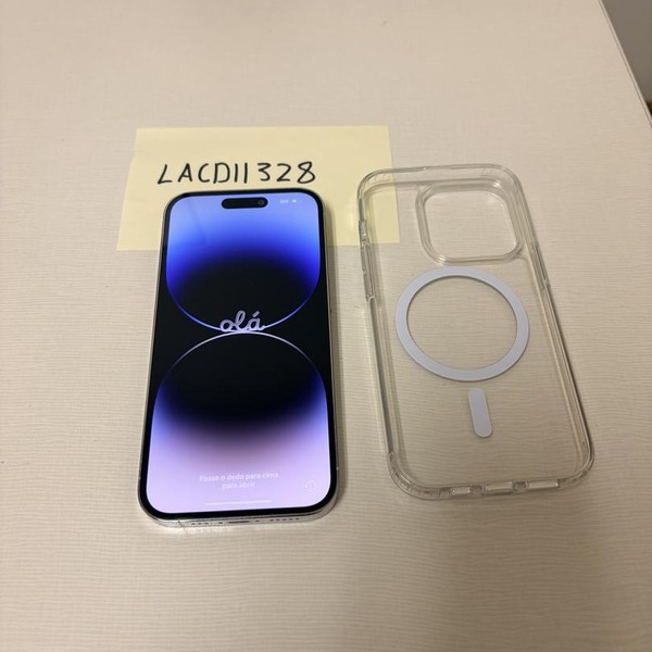 Apple iPhone 14 Pro - Unlocked, 128 GB, Silver, A2650