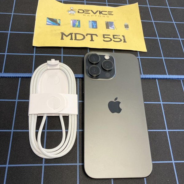 Apple iPhone 16 Pro Max - AT&T, 256 GB, Black, A3084