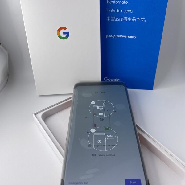 Google Pixel 4 XL - Unlocked, Orange, 64 GB, 6 GB, G020J, Google Edition