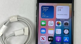 Mint
													Apple iPhone SE 3rd Gen 2022 - Unlocked, Midnight, 64 GB, A2595, photo 2 of 10