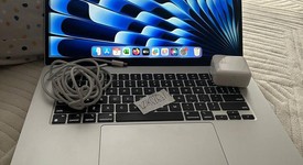 Good
													MacBook Air 2025 (M4) - 15" - Apple M4, Silver, 1 TB, 24 GB, photo 1 of 8