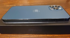 Mint
													Apple iPhone 12 Pro Max - Unlocked, Pacific Blue, 256 GB, A2342, photo 5 of 7