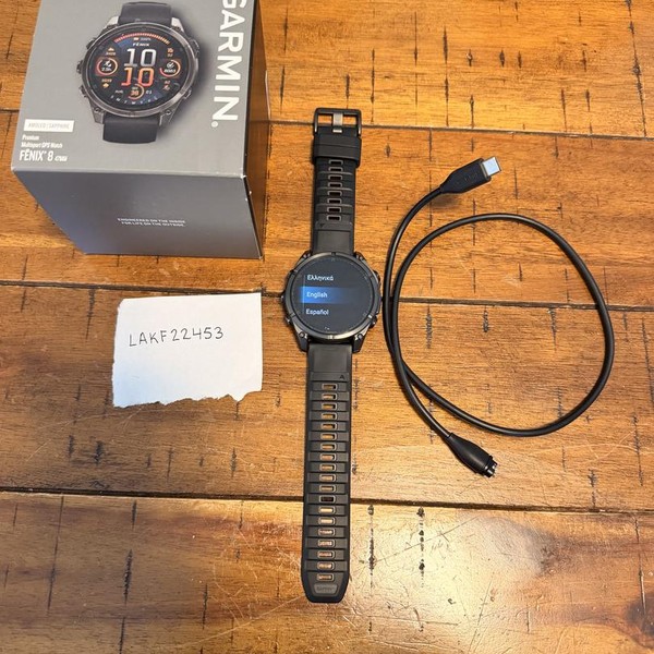 Garmin Fenix 8 - Sapphire, AMOLED