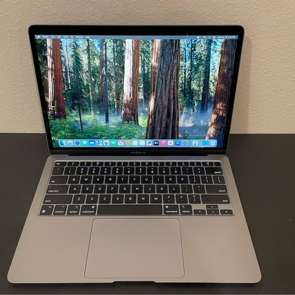 MacBook Air 2020 - 13 inch - 256 GB, Gray, 16 GB, Apple M1