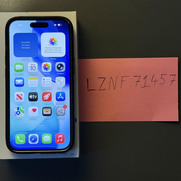 Apple iPhone 15 - Spectrum, 128 GB, Black, A2846