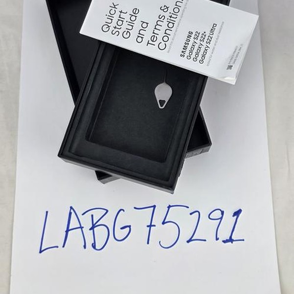 Samsung Galaxy S22 Ultra - Verizon, 128 GB, Black, 8 GB, SM-S908U