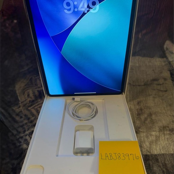 Apple iPad Pro 13 inch (M4) 2024 - Unlocked, 1 TB, Silver, 16 GB, A2926, Standard Glass