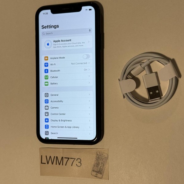 Apple iPhone Xr - Unlocked, 64 GB, Black, A1984