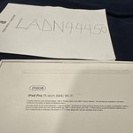 Mint Apple iPad Pro 11 inch (M4) 2024 - Wi-Fi, 256 GB, Black, 8 GB, A2836, Standard Glass