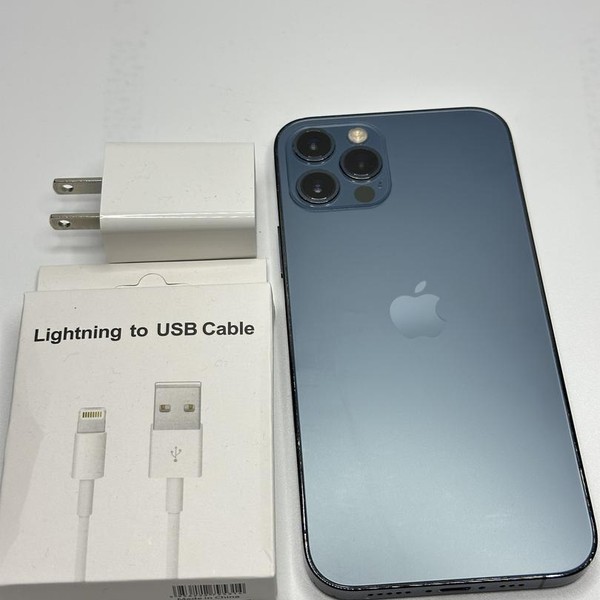 Apple iPhone 12 Pro - Unlocked, 128 GB, Pacific Blue, A2341