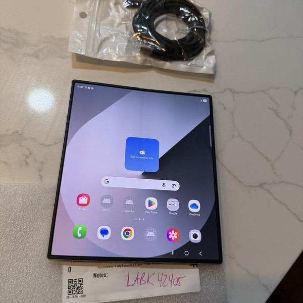 Samsung Galaxy Z Fold6 - T-Mobile, 256 GB, Silver, 12 GB, SM-F956U