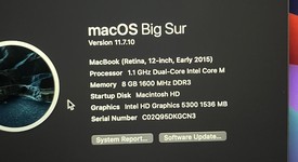 Fair
													MacBook Retina 2015 - 12" - Gray, 256 GB, 8 GB, photo 4 of 7