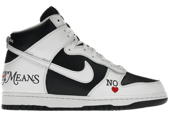Nike SB Dunk High Supreme By Any Means Black for sale
