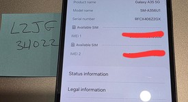 Fair
													Samsung Galaxy A35 5G - Unlocked, Navy Blue, 128 GB, 6 GB, photo 2 of 6