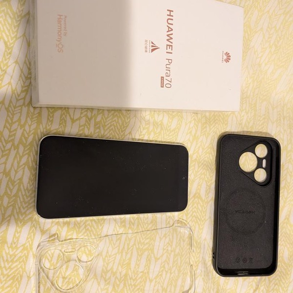 Huawei Pura 70 - Unlocked Non-US, 512 GB, White, 12 GB