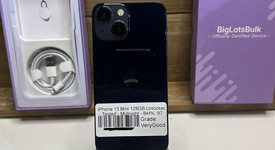 Good
													Apple iPhone 13 Mini - Unlocked, Midnight, 128 GB, A2481, photo 5 of 5