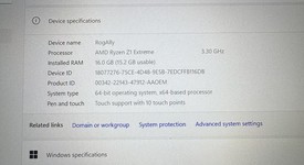Mint
													Asus ROG Ally 7" - Z1 Extreme, White, 512 GB, 16 GB, Ryzen Z1 Extreme, photo 4 of 12