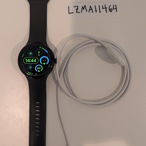 Google Pixel Watch 3 - Wi-Fi, Black, 45mm, Wi-Fi