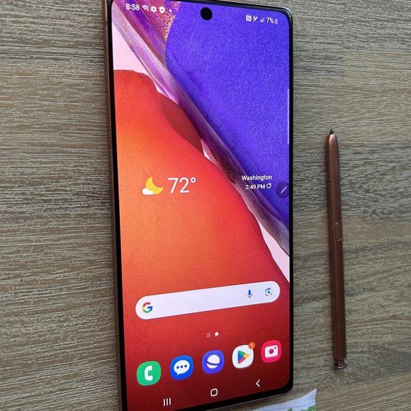 Samsung Galaxy Note 20 5G - AT&T, Mystic Bronze, 128 GB, 8 GB, SM-N981U