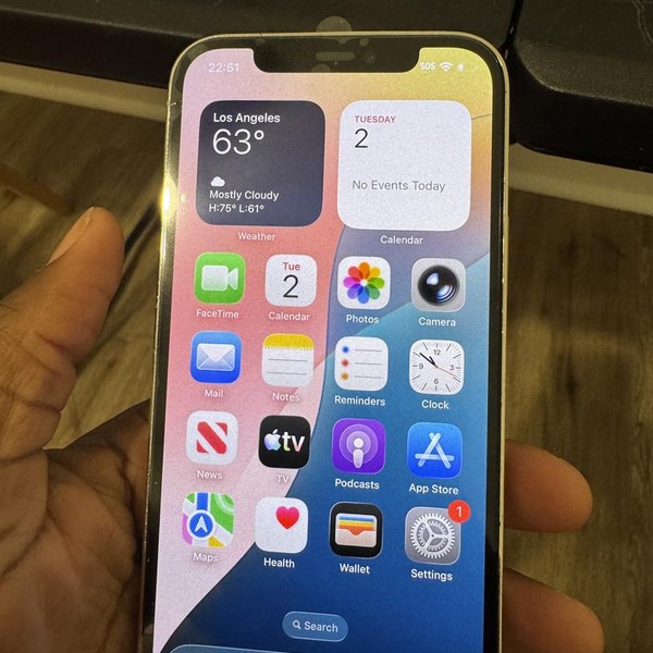 Apple iPhone 12 Pro - Unlocked, 128 GB, Silver, A2341