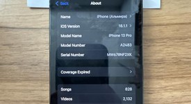 Mint
													Apple iPhone 13 Pro - Unlocked, Sierra Blue, 256 GB, A2483, photo 1 of 11