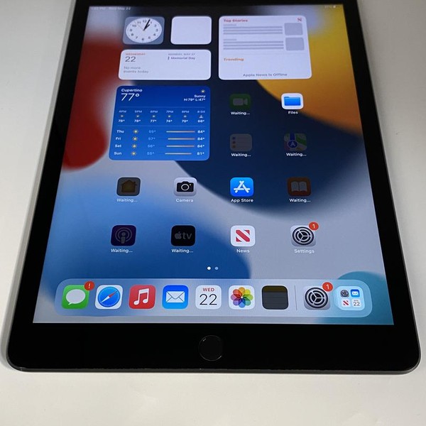 Apple iPad 9th Gen - Wi-Fi, 64 GB, Gray, A2602