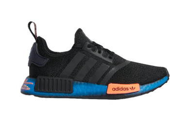 adidas NMD R1 Core Black Signal Coral (GS) for sale
