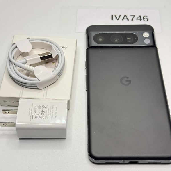 Google Pixel 8 Pro - Unlocked, 128 GB, Obsidian, 12 GB, G1MNW, mmWave 5G