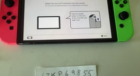 Good
													Nintendo Switch - OLED - Red & Blue, 64 GB, photo 5 of 5
