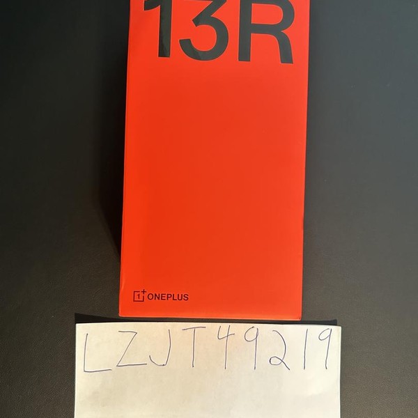 OnePlus 13R - Unlocked, 256 GB, Nebula Noir, 12 GB