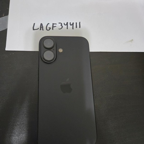 Apple iPhone 16 - Unlocked, 128 GB, Black, A3081