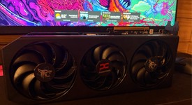 Used
													PowerColor Radeon RX 9070 - RX9070 16G-L/OC, Hellhound, photo 4 of 4