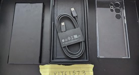 Good
													Samsung Galaxy S23 Ultra - Unlocked, Black, 512 GB, 12 GB, SM-S918U1, photo 1 of 6