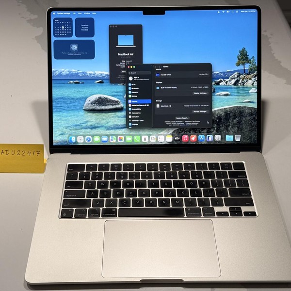 MacBook Air 2024 (M3) - 15 inch - 512 GB, Starlight, 8 GB, Apple M3, 10-core GPU