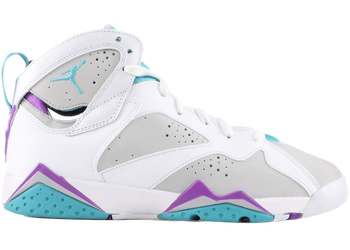 Jordan 7 Retro Neutral Grey Mineral Blue Bright Violet (GS) for sale