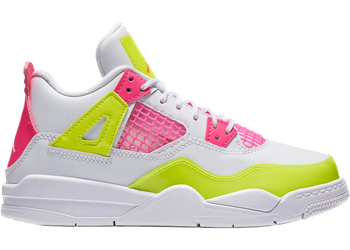 Jordan 4 Retro White Lemon Pink (PS) for sale