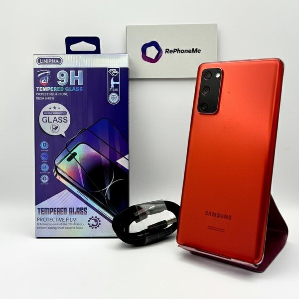 Samsung Galaxy S20 FE 5G - Unlocked, 128 GB, Cloud Red, 6 GB, SM-G781U1/DS