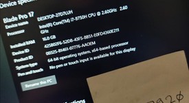 Good
													Razer Blade Pro HD 17" 2019 - I7, Black, 512 GB, 16 GB, photo 2 of 18