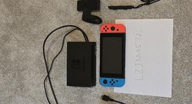 Fair
													Nintendo Switch - Neon Blue, 32 GB, photo 1 of 6