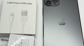 Good
													Apple iPhone 12 Pro - Unlocked, Graphite, 256 GB, A2341, photo 4 of 5