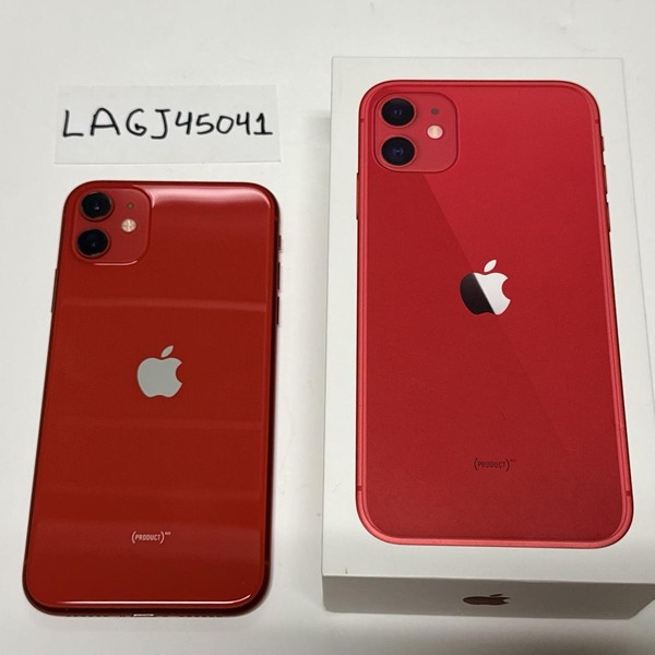 Apple iPhone 11 - Unlocked, 128 GB, Red, A2111