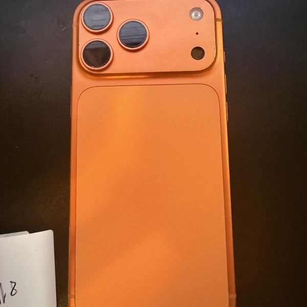 Apple iPhone 17 Pro Max - Unlocked, 256 GB, Cosmic Orange, A3257