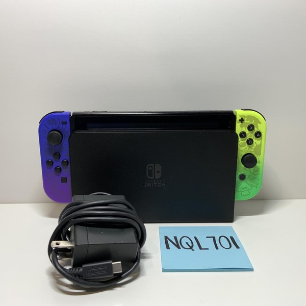 Nintendo Switch - OLED - 64 GB, White, Splatoon 3