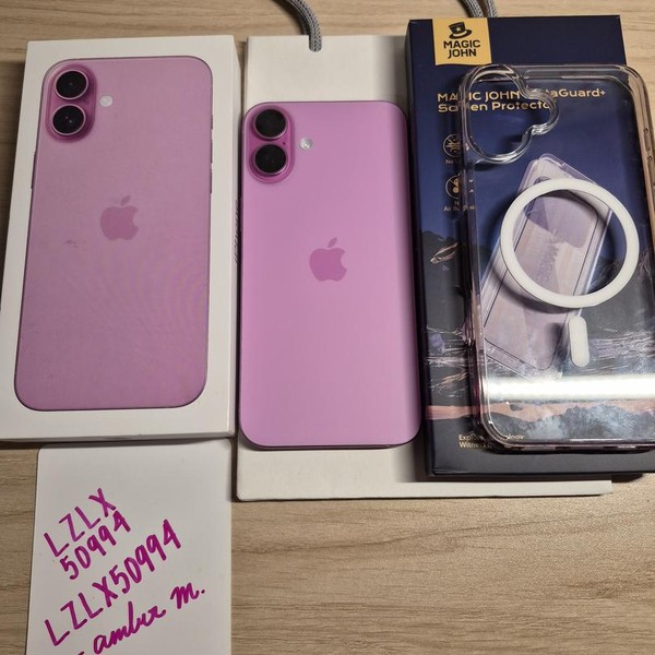 Apple iPhone 16 Plus - Unlocked, 512 GB, Pink, A3082