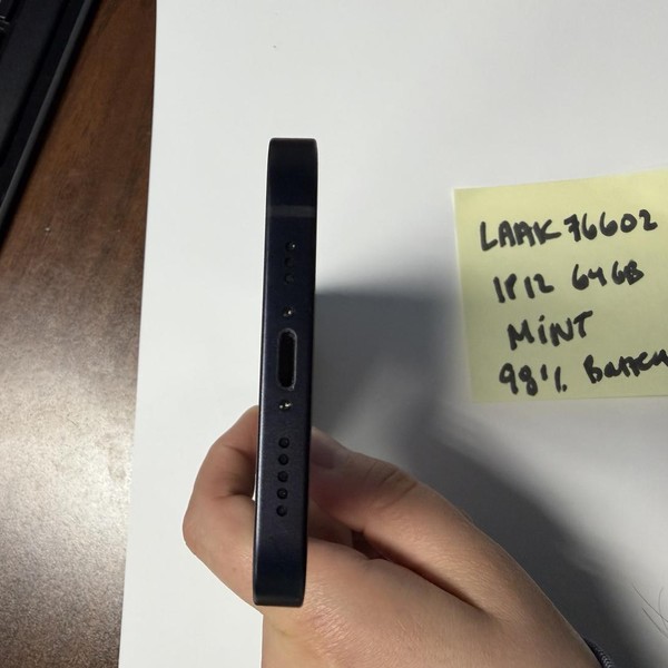 Apple iPhone 12 - Unlocked, Black, 64 GB, A2172